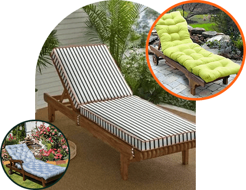 Chaise lounge sofa for outdoors