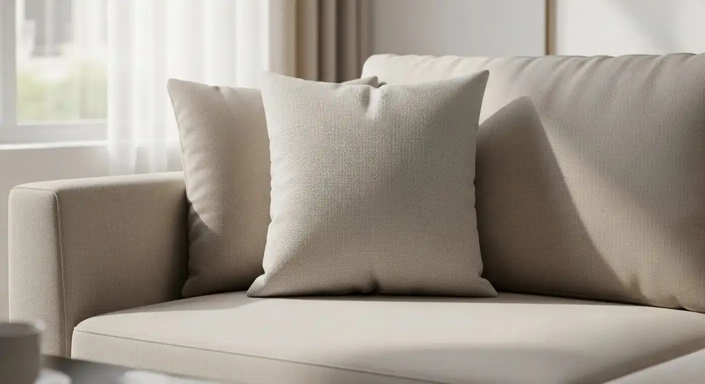 Custom-made sofa cushions