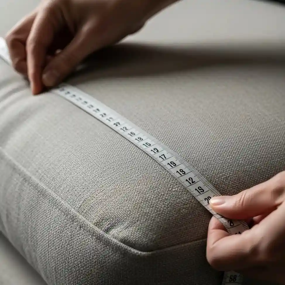 bench and cushion upholstery