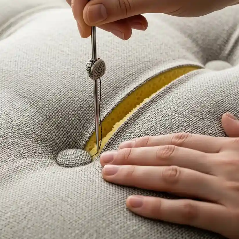 modern cushion upholstery service in Dubai